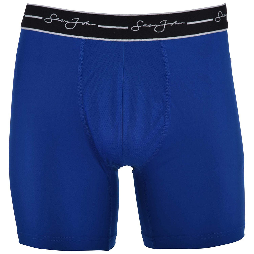 Sean John Mens Performance Boxer Briefs - 3 Pack Stretch Athletic Fit Underwear