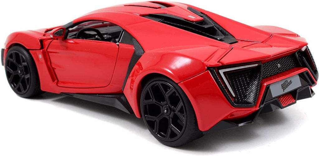 Fast & Furious 1:24 Lykan Hypersport Die-cast Car, Toys for Kids and Adults