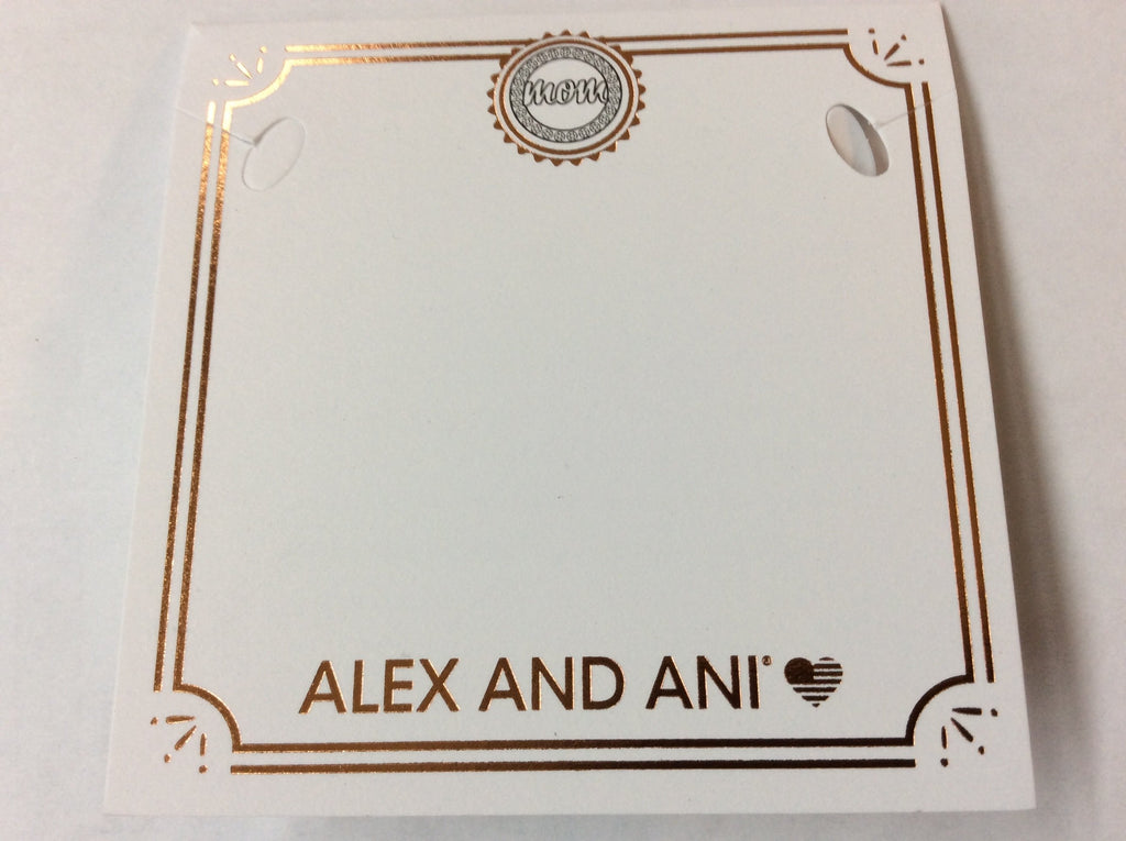 Alex and Ani Womens Crystal Infusion, Mom Bangle Rafaelian Rose Gold One Size