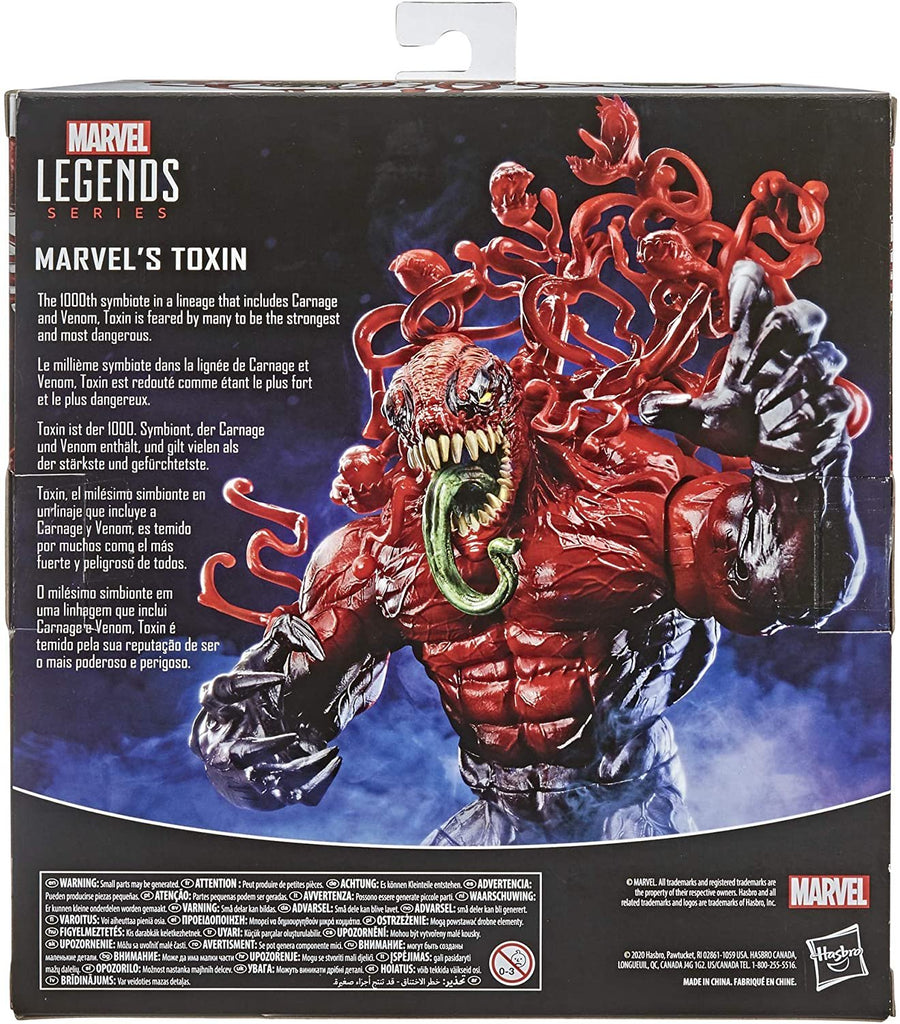Hasbro Marvel Legends Series 6-inch Collectible Marvel’s Toxin Action Figure Toy, Ages 4 and Up