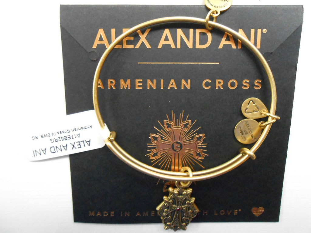 Alex and Ani Armenian Cross IV Bangle Bracelet