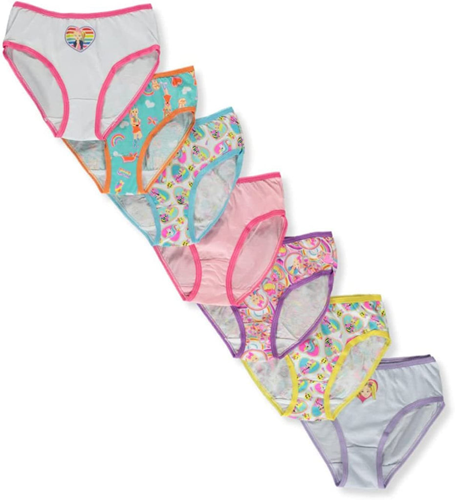 Nickelodeon JoJo Siwa 7 Pack Girls Briefs Panties