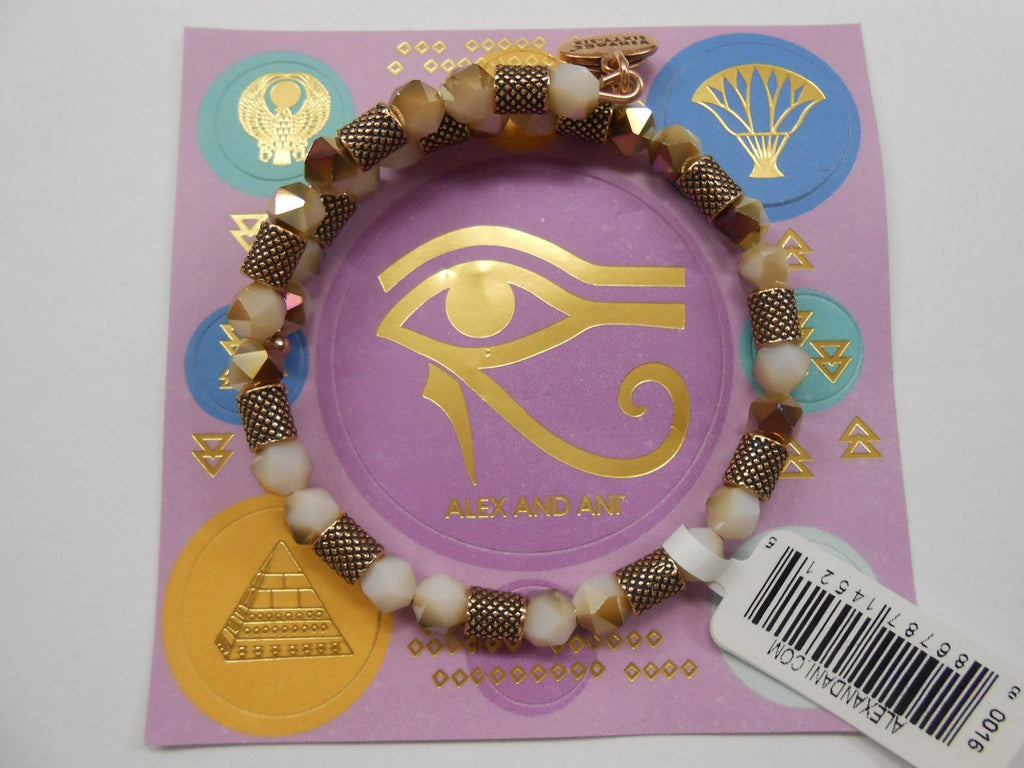 Alex and Ani Womens Ruler Wrap, Robin Bangle Bracelet