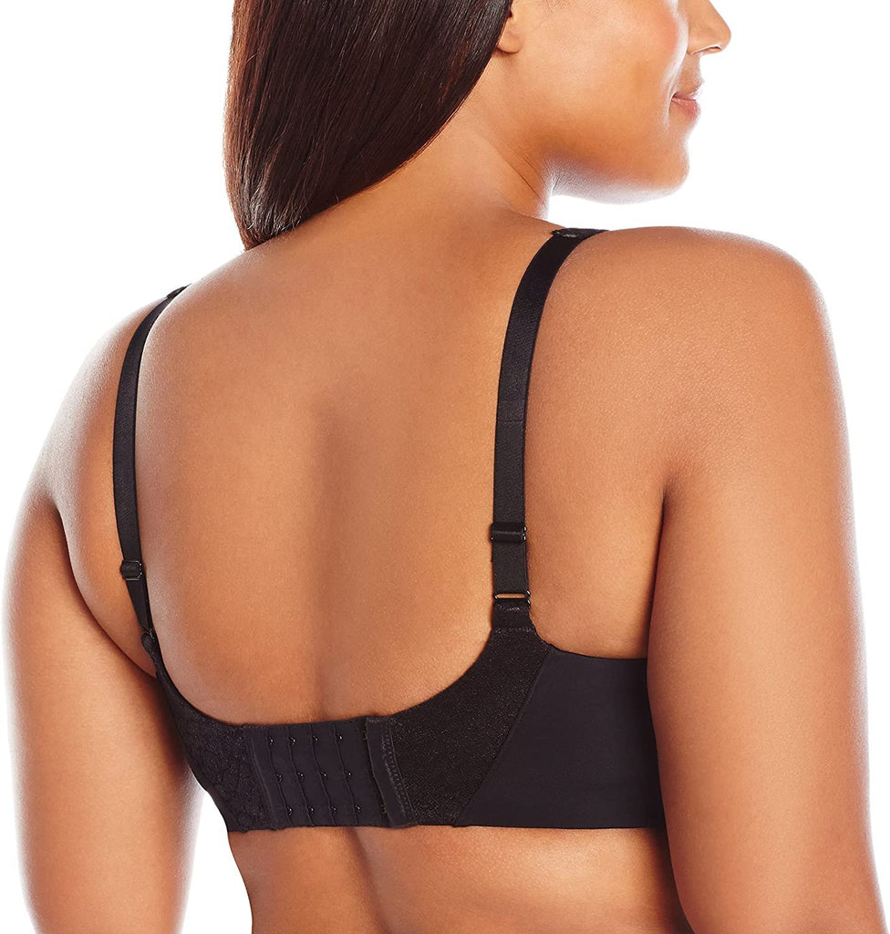 LEADING LADY Women's Plus-Size Plus Size Luxe Body T-Shirt Bra with Underwire Support Bra