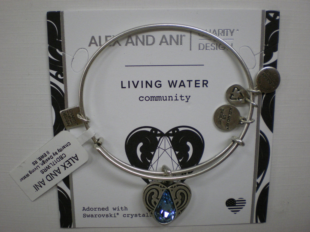 Alex and Ani Charity by Design Living Water II Bangle Bracelet