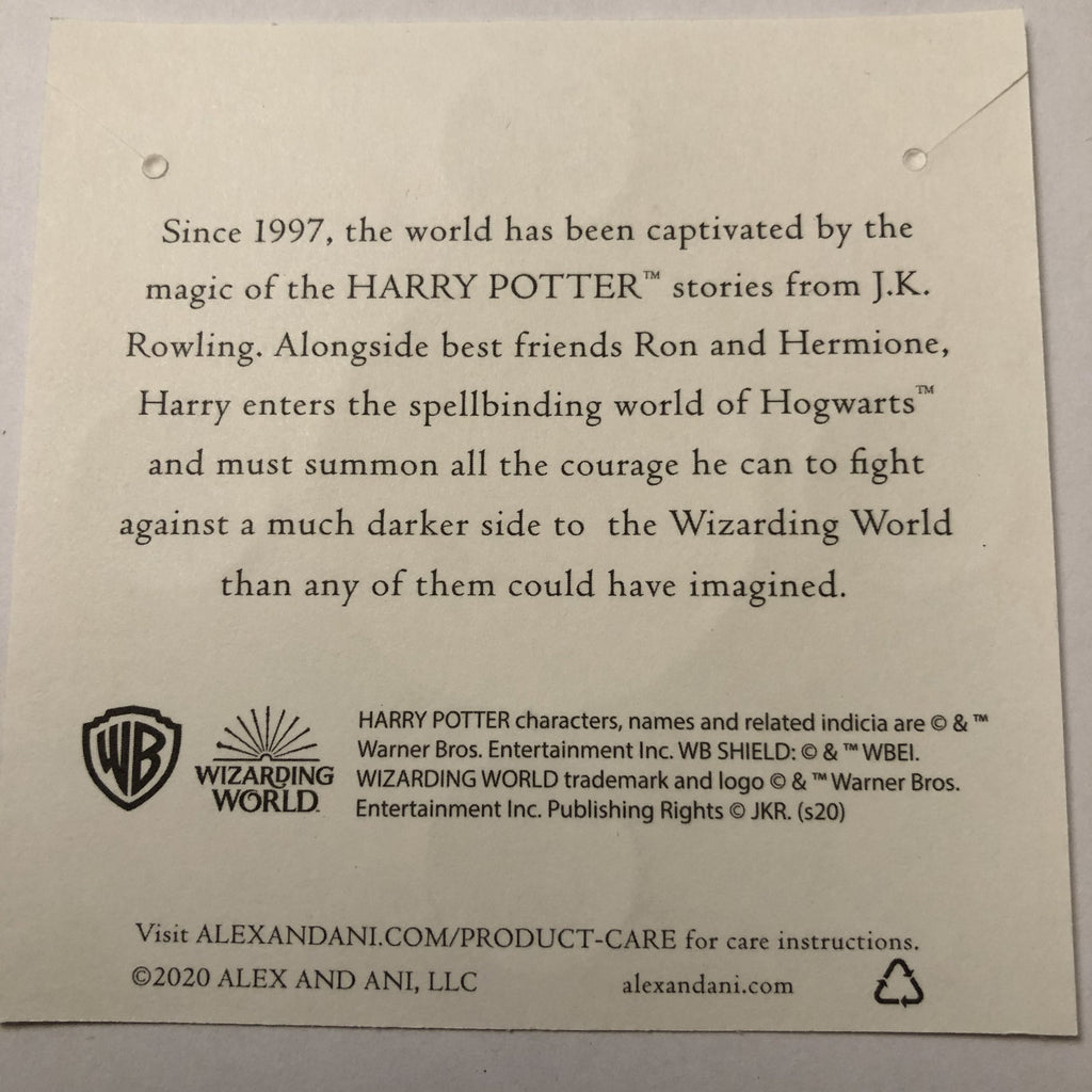 Alex and Ani Harry Potter Duo Bangle Bracelet Gold/Expelliarmos One Size, Shiny Gold (AS20EBHP03SG)