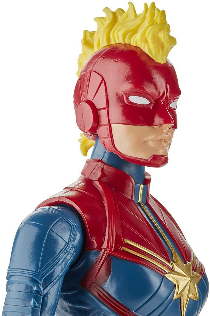Avengers Marvel Titan Hero Series Blast Gear Captain Marvel Action Figure