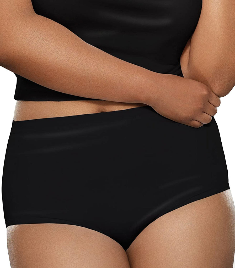 Fruit of the Loom Women's Plus Size Fit for Me 5 Pack Brief Panties
