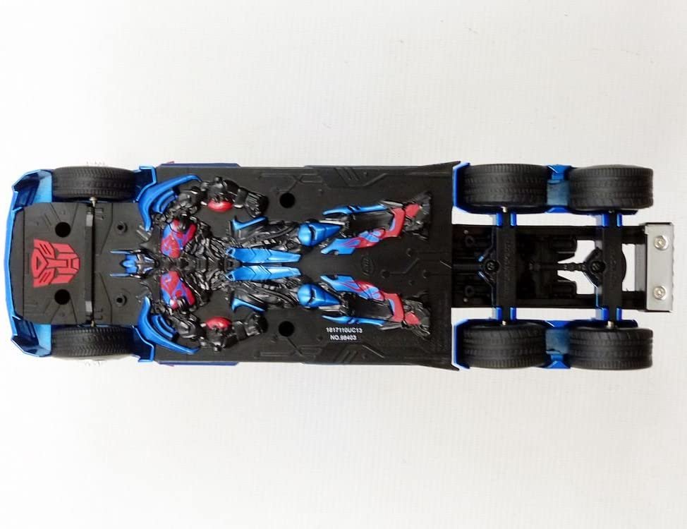 Jada Toys Metals Transformers Optimus Prime 1:24 Diecast Vehicle Blue and Red