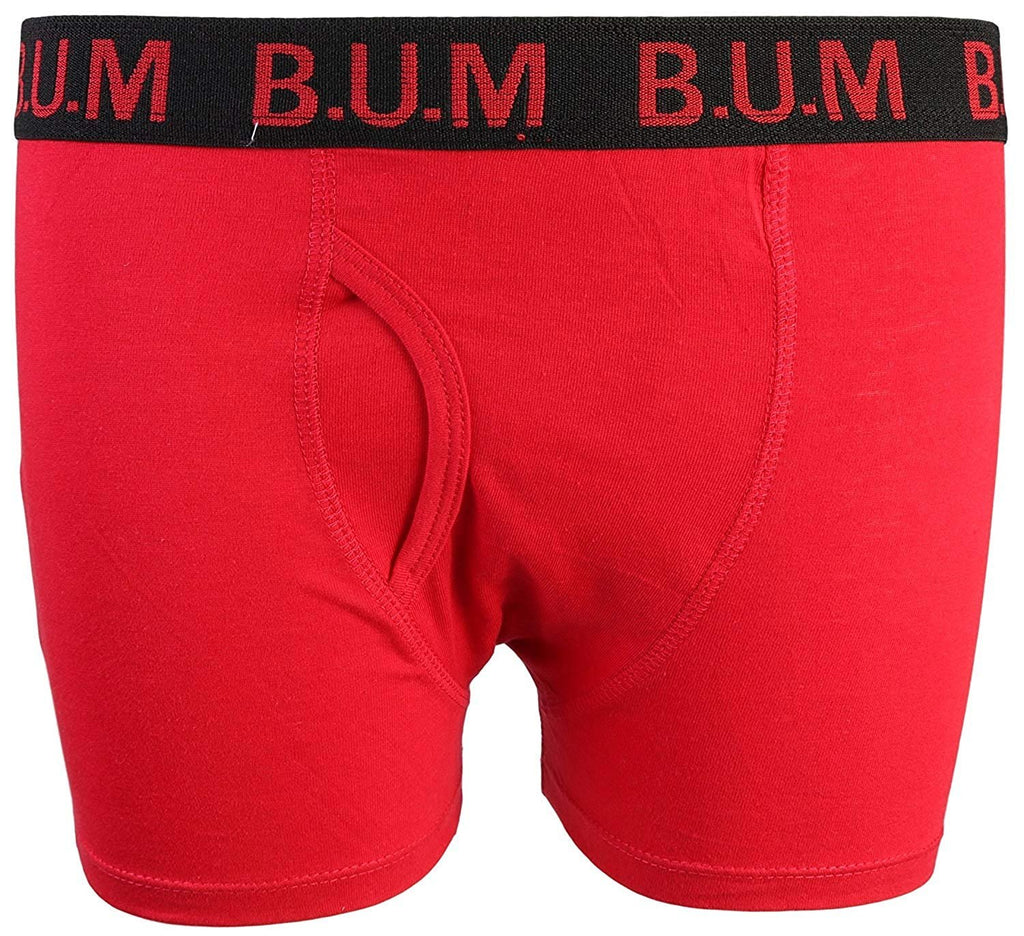 B.U.M. Equipment Boys 10 Pack Solid Boxer Briefs Underwear