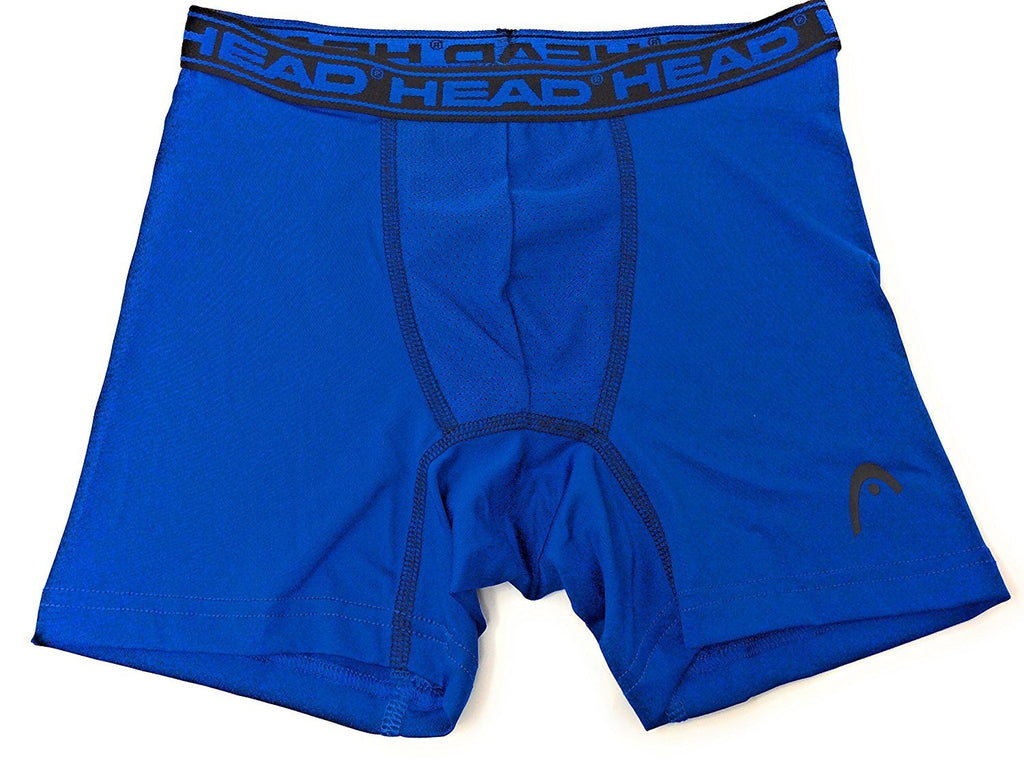 HEAD Boys Performance Boxer Briefs 2-Pack S-XL Polyester/Spandex Underwear