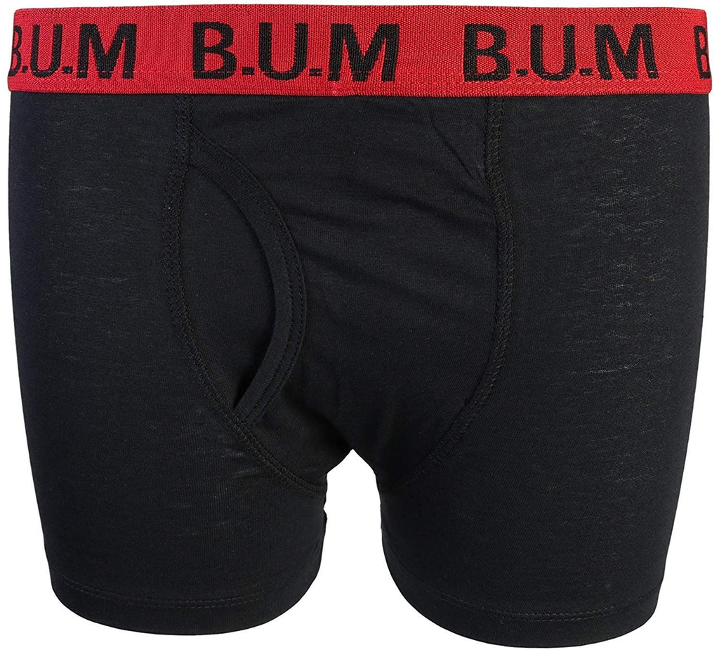 B.U.M. Equipment Boys 10 Pack Solid Boxer Briefs Underwear