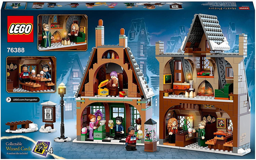 LEGO 76388 Harry Potter Hogsmeade Village Visit 20th Anniversary Set with Collectible Golden Minifigure