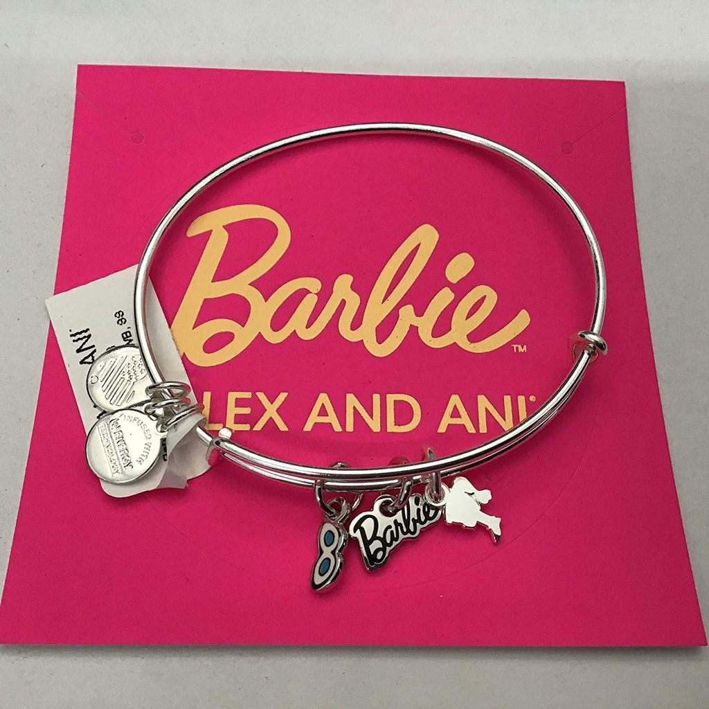 Alex and Ani Barbie Charm Bangle Bracelet