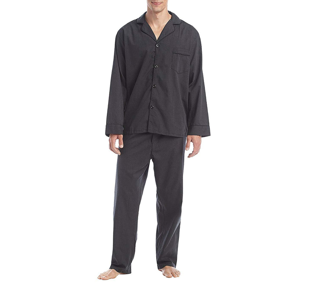 Hanes Men's Broadcloth Pajama Set