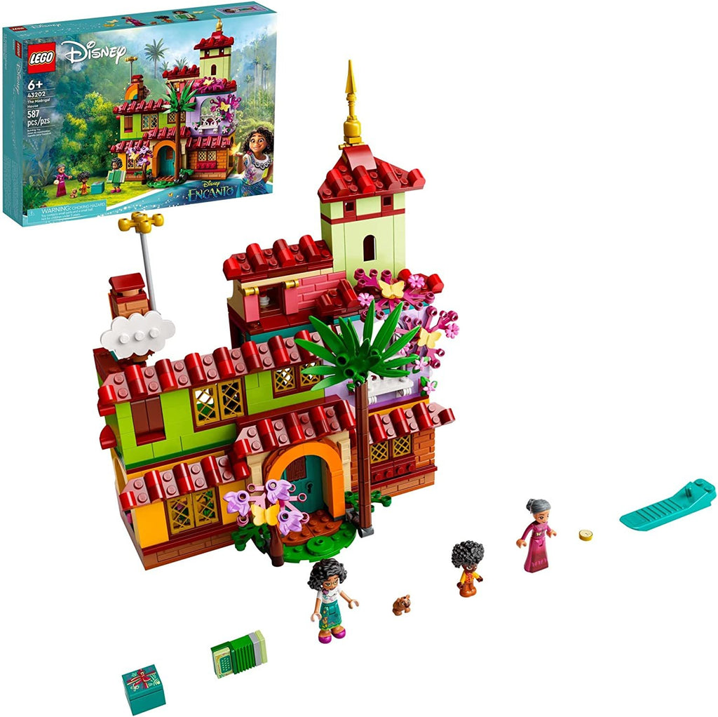LEGO Disney Encanto The Madrigal House 43202 Building Kit; Kids Who Love Construction Toys and House Play (587 Pieces)