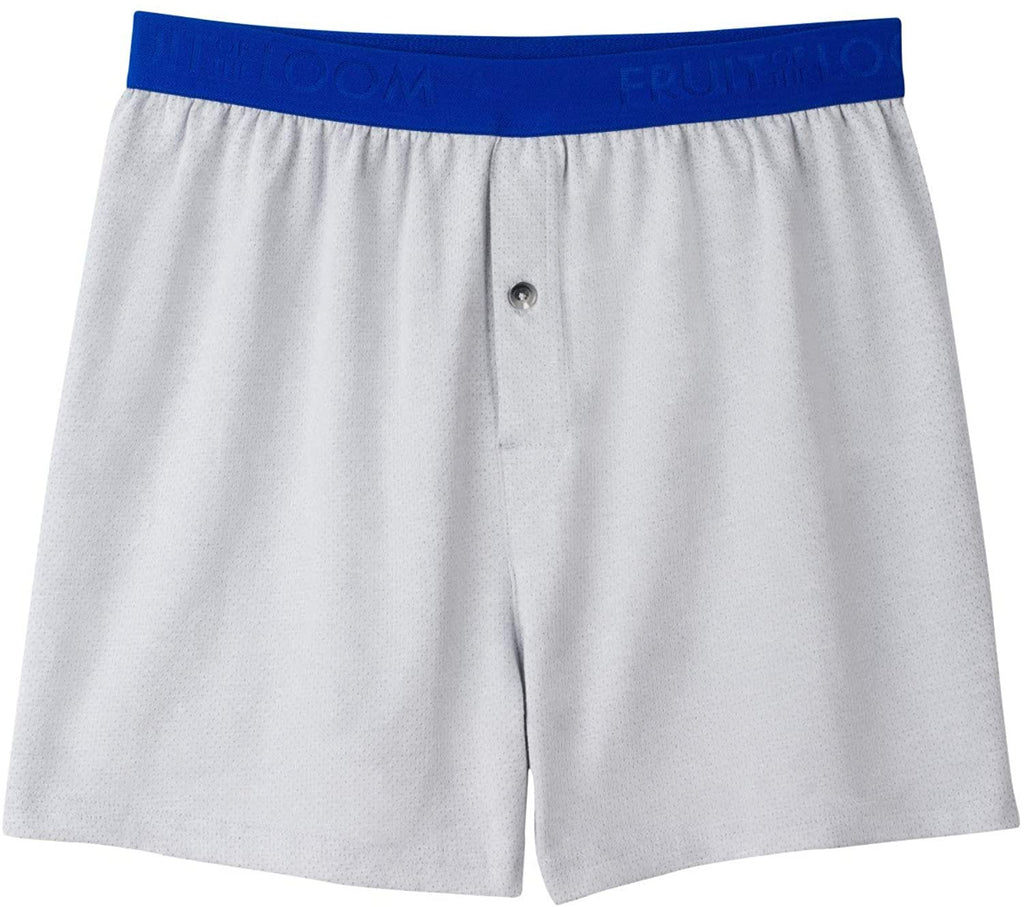 Fruit of the Loom Men's Tag-Free Boxer Shorts (Knit & Woven)