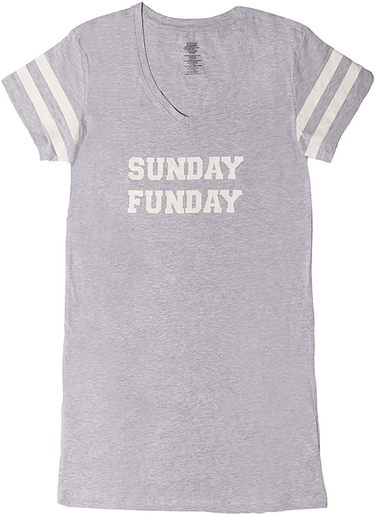 essie Sleepwear Womens Dorm Shirt - Vneck Nightwear Sexy College