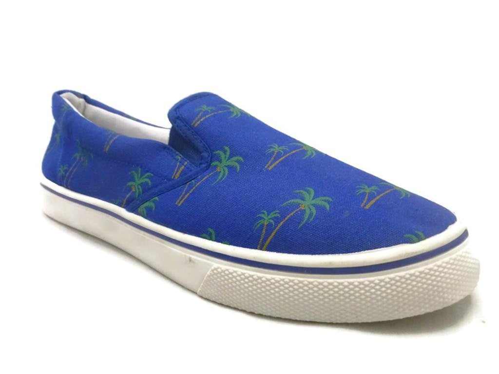 Zig Zag Printed Slip-On Shoe
