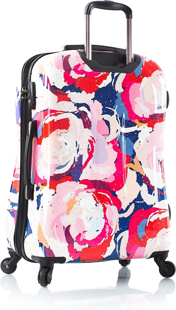 Heys America Spring Blossom Fashion 21" Carry-On Spinner Luggage With TSA Lock