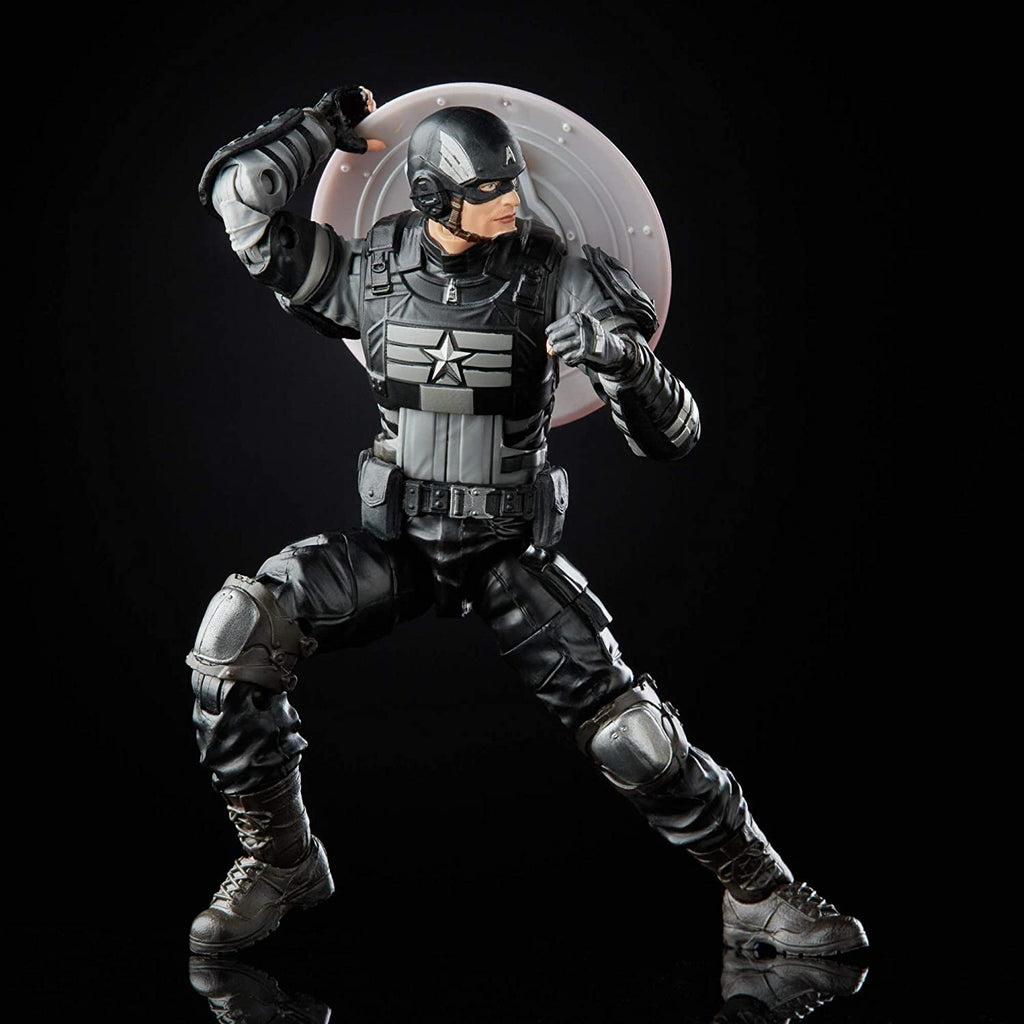 Hasbro Marvel Legends Series Gamerverse 6-inch Collectible Stealth Captain America Action Figure Toy, Ages 4 and Up
