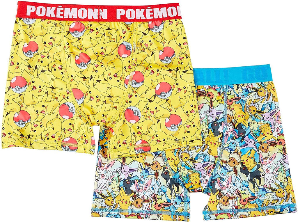 Pokemon Big Boys 2-pk. Character Boxer Briefs