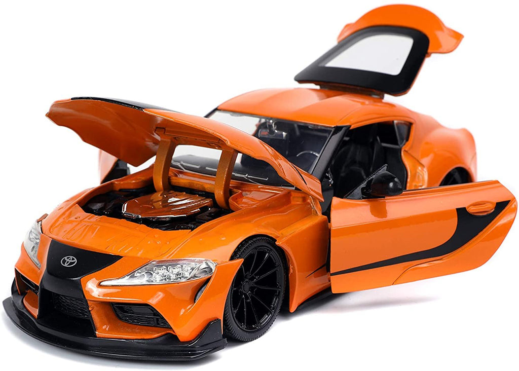 Jada Toys Fast & Furious F9 1:24 2020 Toyota Supra Die-cast Car, Toys for Kids and Adults