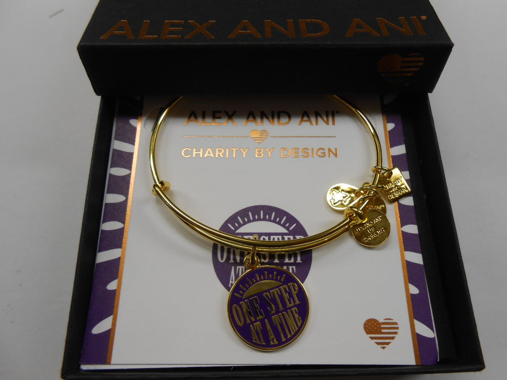 Alex and Ani Charity By Design One Step Charm Bangle