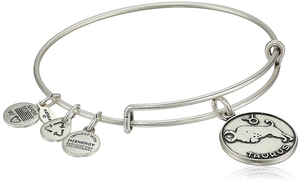 Alex and Ani Zodiac II Expandable Wire Bangle Bracelet