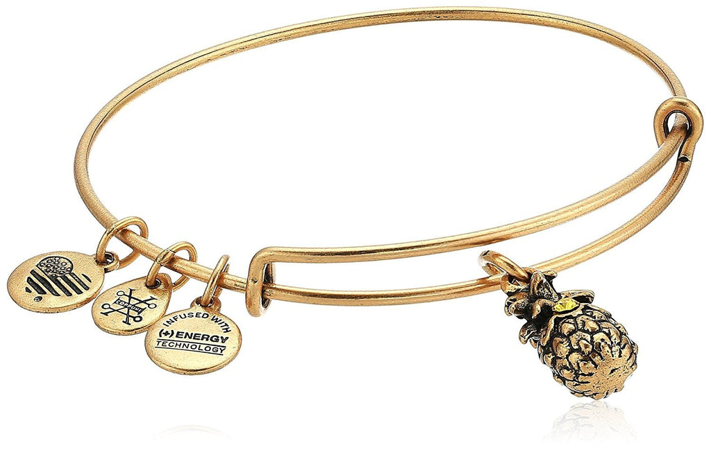 Alex and ANI Pineapple III Bangle Bracelet, Expandable