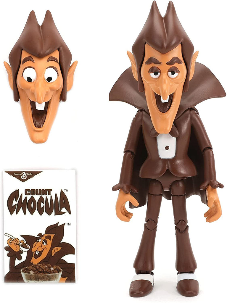 Jada Toys General Mills 6" Count Chocula Action Figure, Toys for Kids and Adults