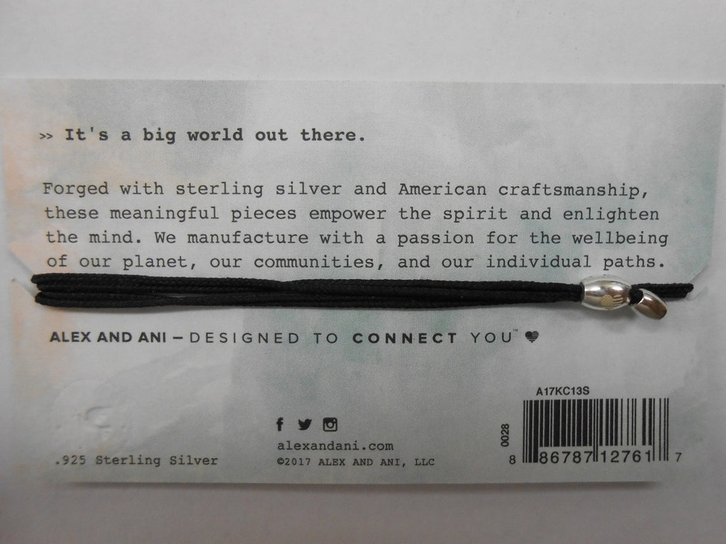 Alex and ANI Kindred Cord Sterling Silver Bangle Bracelet