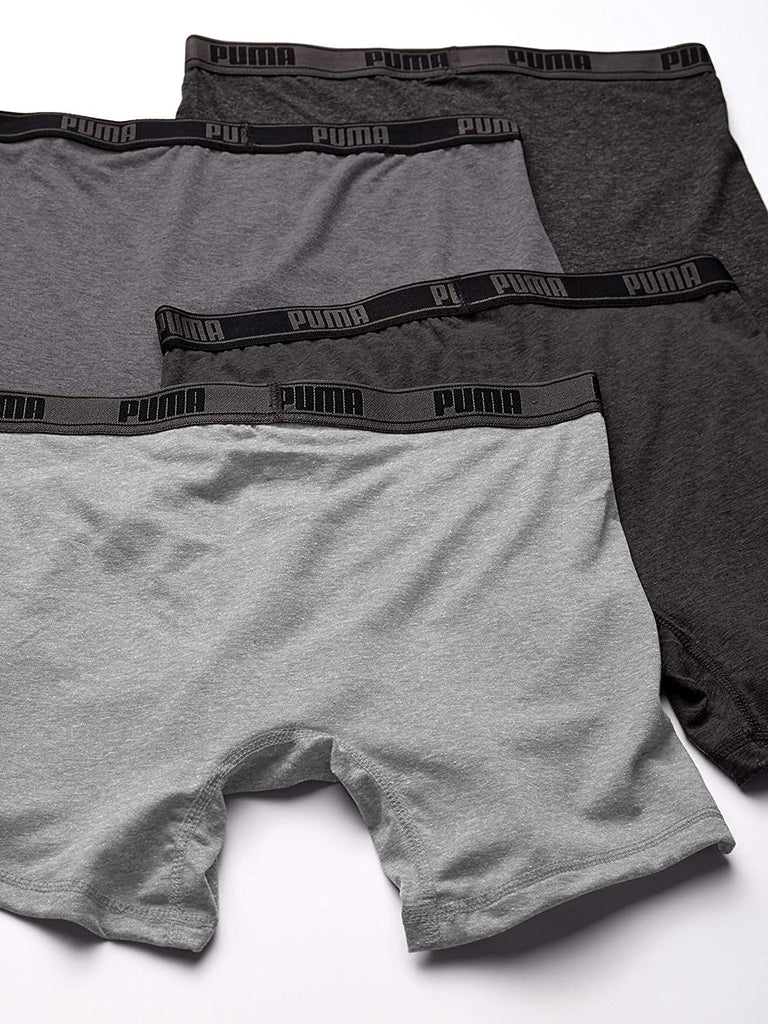 PUMA Men's 4 Pack Tech Boxer Brief