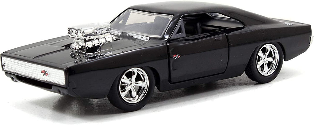 Dom's Dodge Charger R/T Matt Black Fast & Furious Movie 1/32 Diecast Model Car by Jada