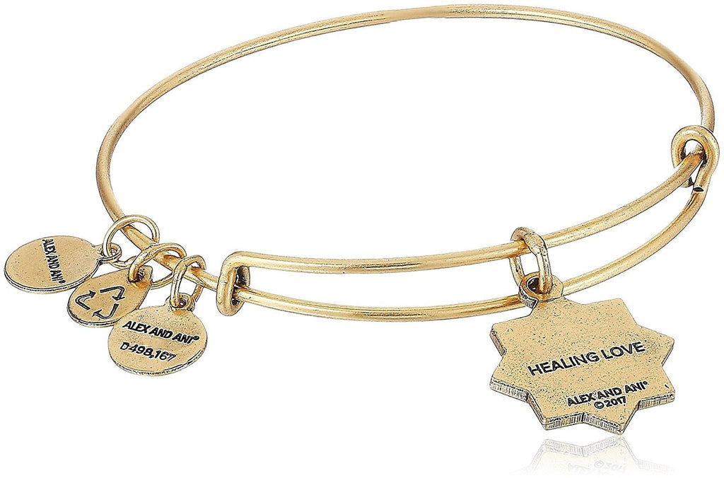 Alex and ANI Healing Love II Bangle Bracelet, Expandable