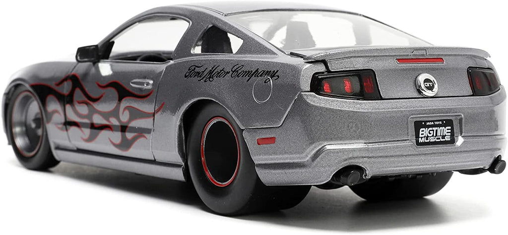 Jada Toys Big Time Muscle 1:24 2010 Ford Mustang GT Die-cast Car, Toys for Kids and Adults