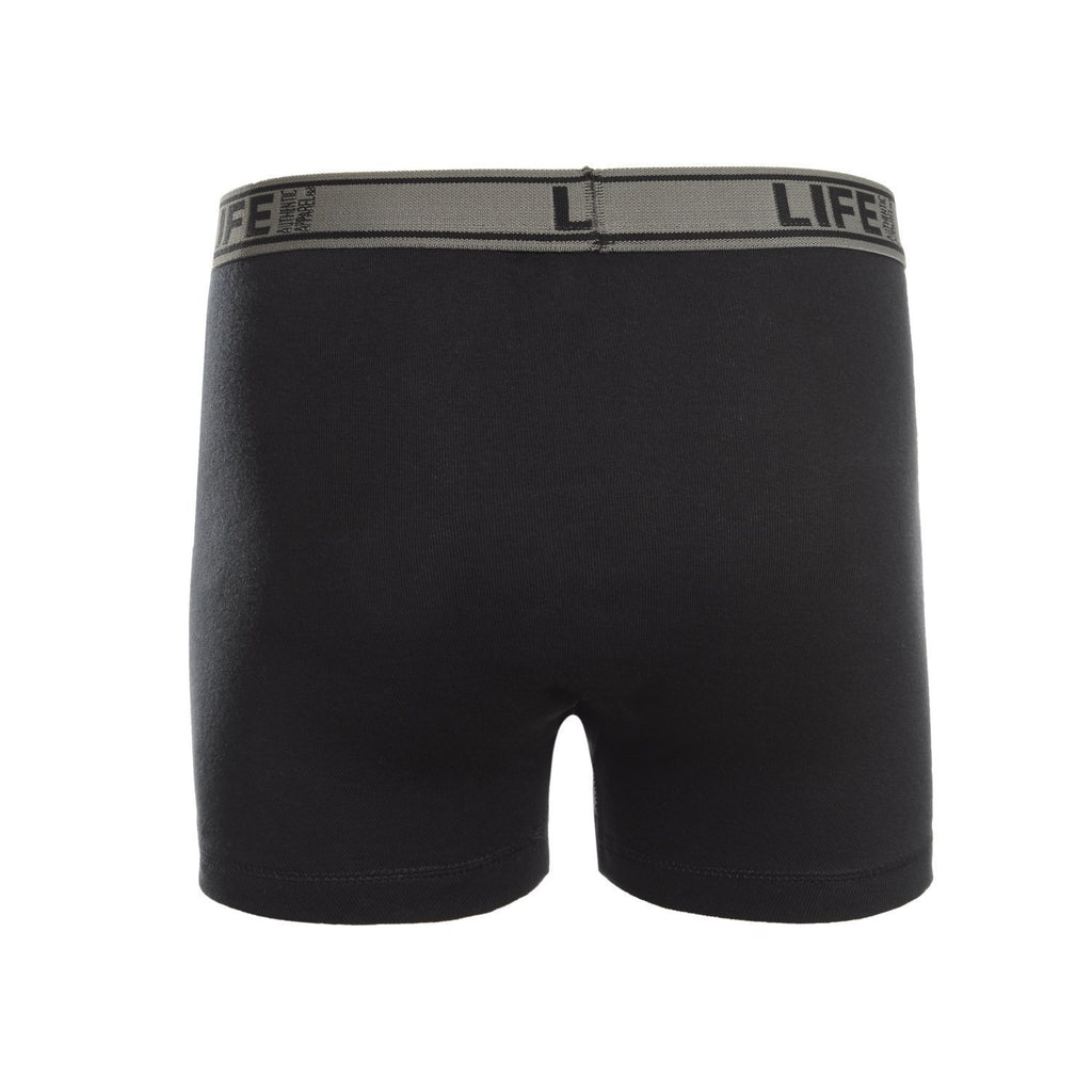 Life Men's 12 Pack Sexy Comfortable Breathable Soft Boxer Briefs 100% Cotton Underwear For Men