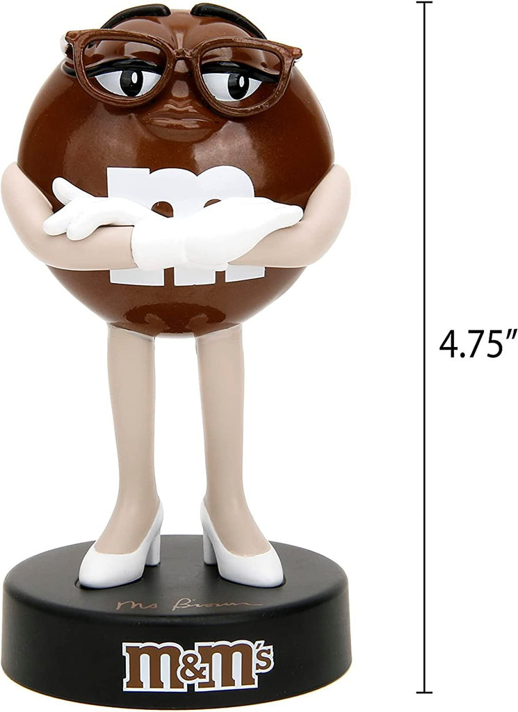 M&M's 4" Orange Die-Cast Collectible Figure, Toys for Kids and Adults