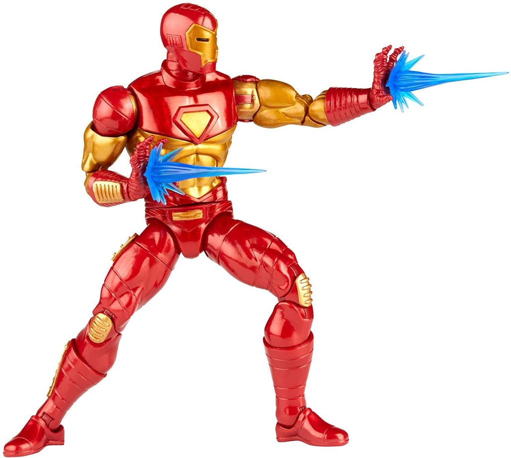 Hasbro Marvel Legends Series 6-inch Modular Iron Man Action Figure Toy, Includes 4 Accessories and 1 Build-A-Figure Part, Premium Design and Articulation