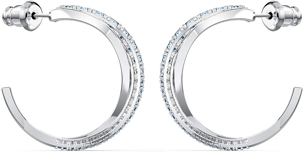 SWAROVSKI Women's Twist Rows Necklace and Earrings Crystal Jewelry Collection