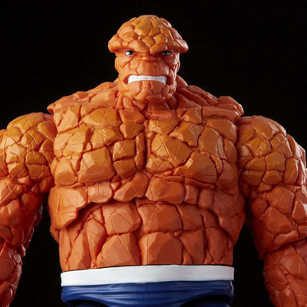 Hasbro Marvel Legends Series Retro Fantastic Four Marvel's Thing 6-inch Action Figure Toy, Includes 3 Accessory