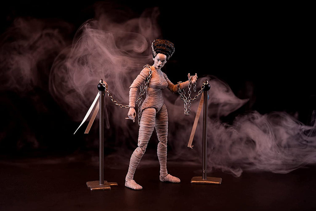 Jada Toys Universal Monsters 6" Bride of Frankenstein Action Figure, Toys for Kids and Adults , Black