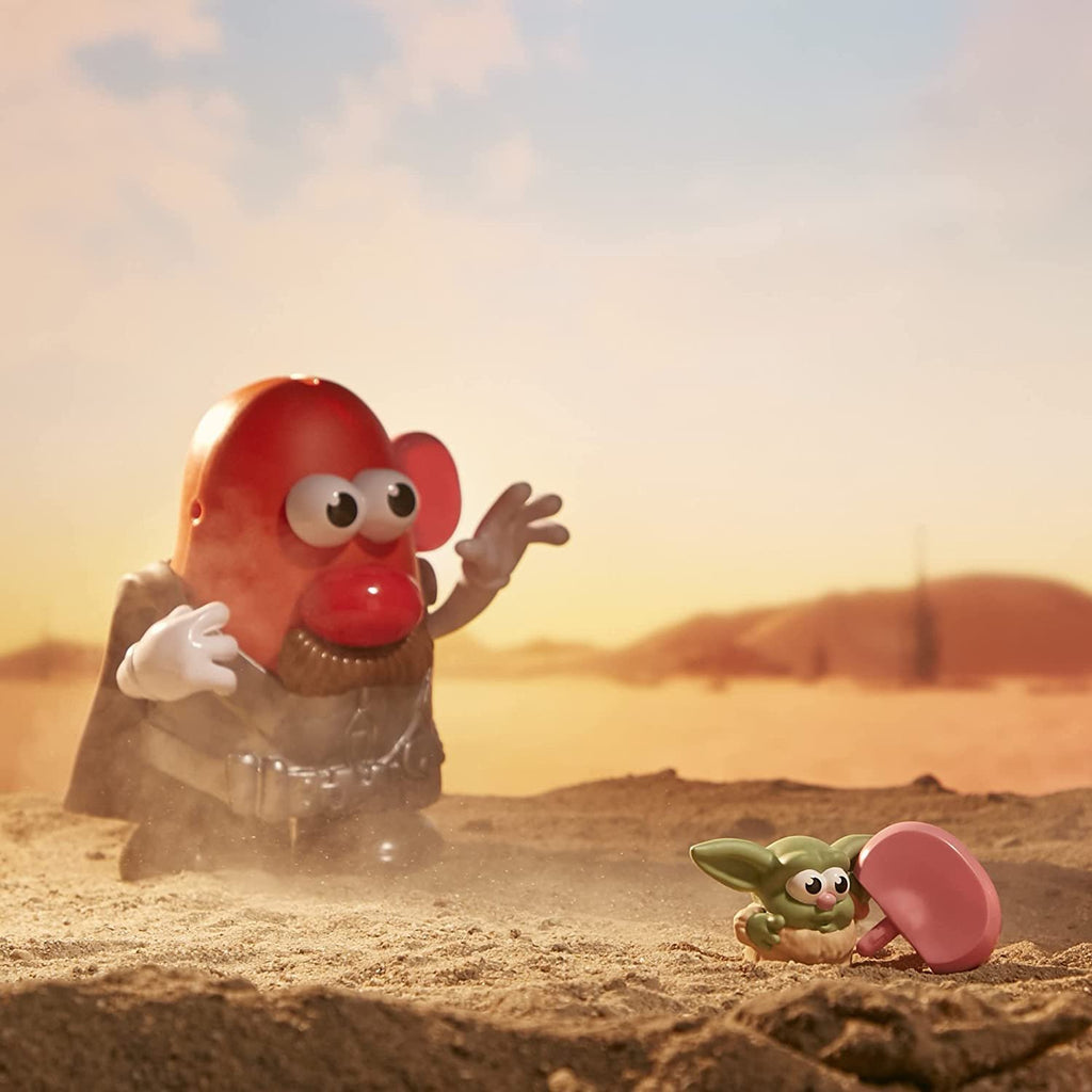 Mr Potato Head The Yamdalorian and The Tot, Potato Head Toy for Kids Ages 2 and Up, Star Wars-Inspired Toy, Includes 14 Parts and Pieces