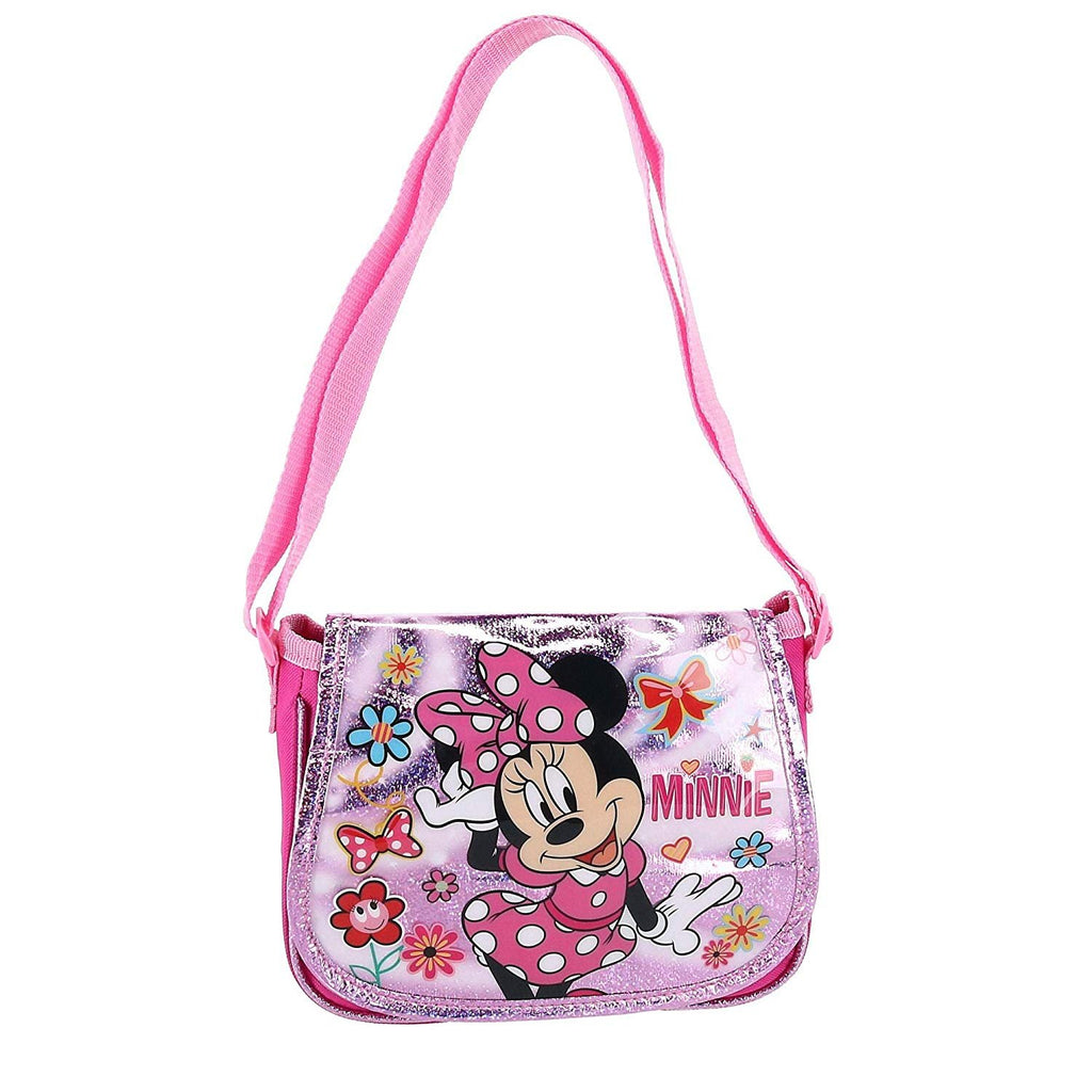 Disney Girl's Minnie Mouse Shoulder Crossbody Bag