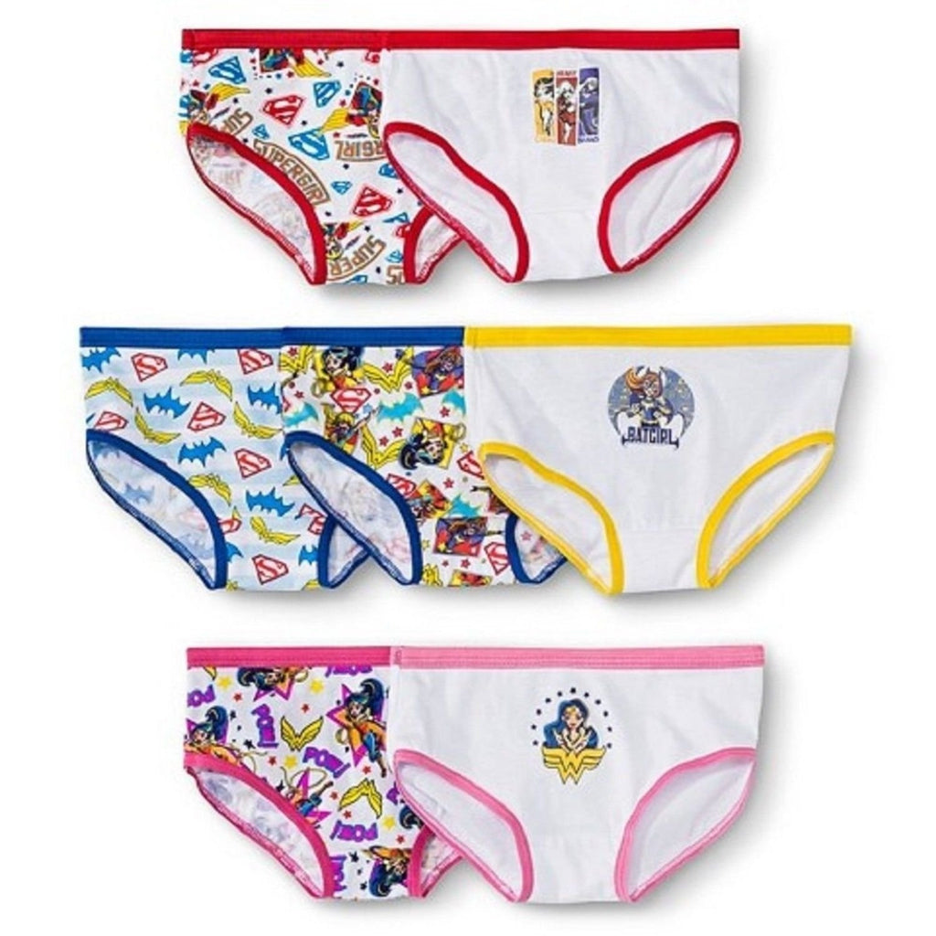 DC Super Hero Girls 7 Pack Panties