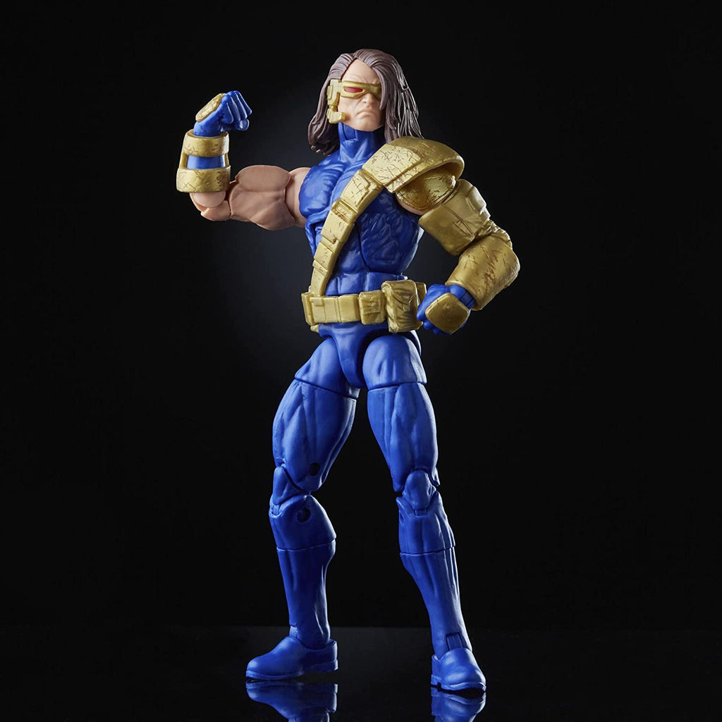 Hasbro Marvel Legends Series 6-inch Scale Action Figure Toy Marvel’s Cyclops, Premium Design, 1 Figure, and 1 Build-A-Figure Part