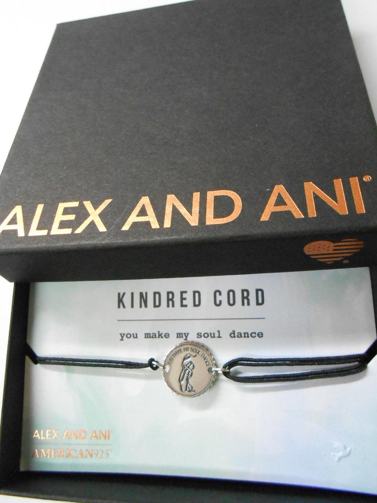 Alex and Ani Kindred Cord, Soul Dance Sterling Silver Bangle Bracelet