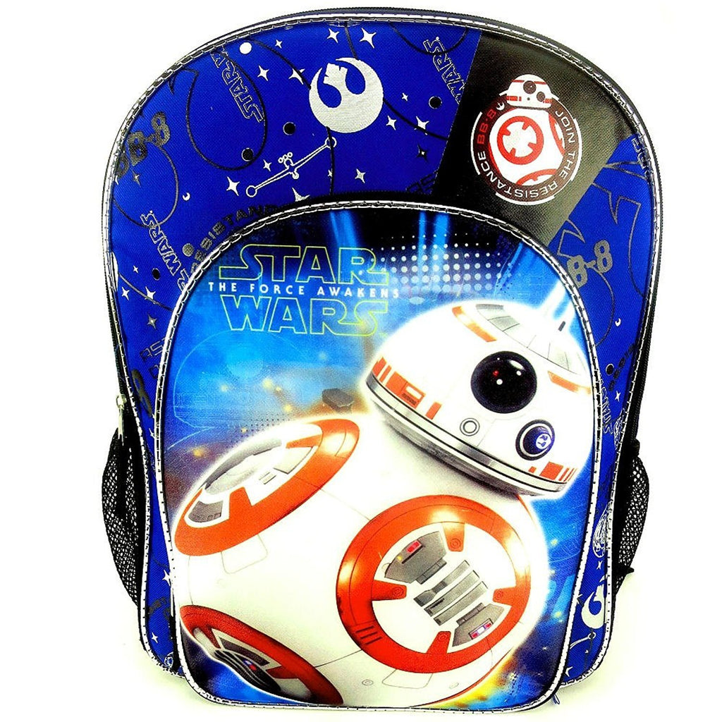 Disney Star Wars Episode 7 Backpack "The Force Awakens" Featuring BB8