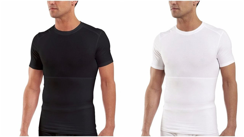 Powerbody Men's Shapewear Crew T-Shirt