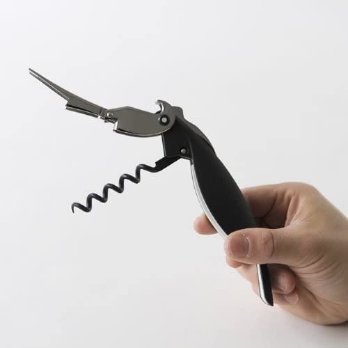 A di Alessi Parrot Corkscrew, Black